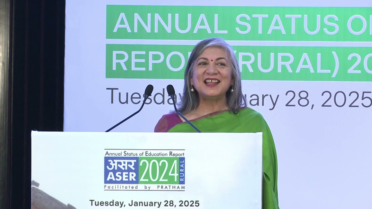 Opening remarks by Dr Wilima Wadhwa | ASER 2024