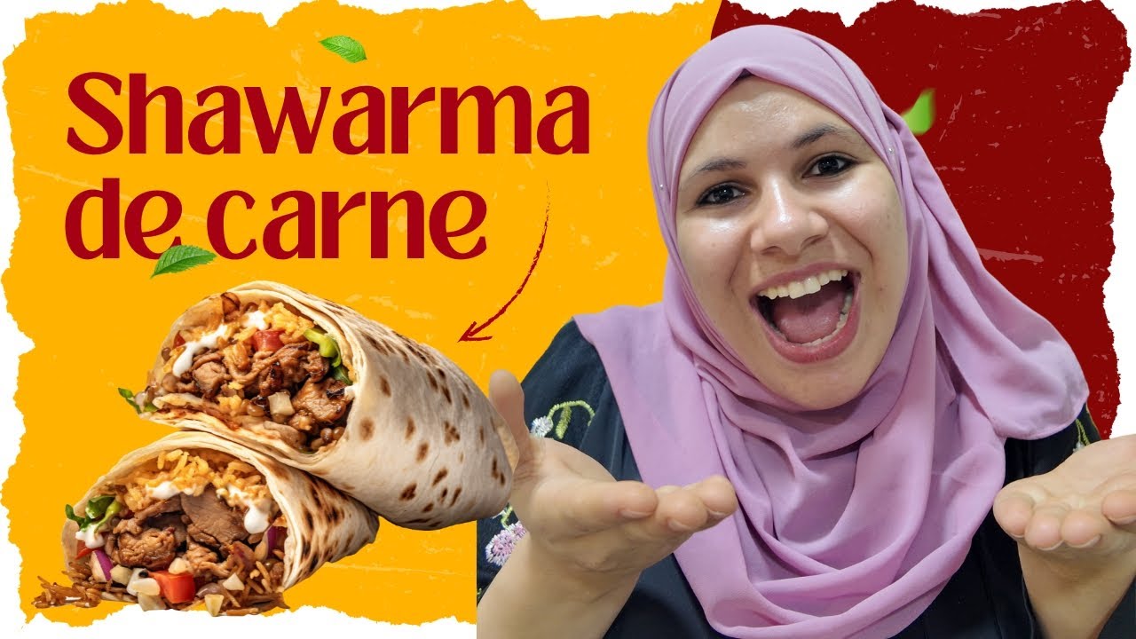Como Fazer o SHAWARMA DE CARNE PERFEITO em Casa!