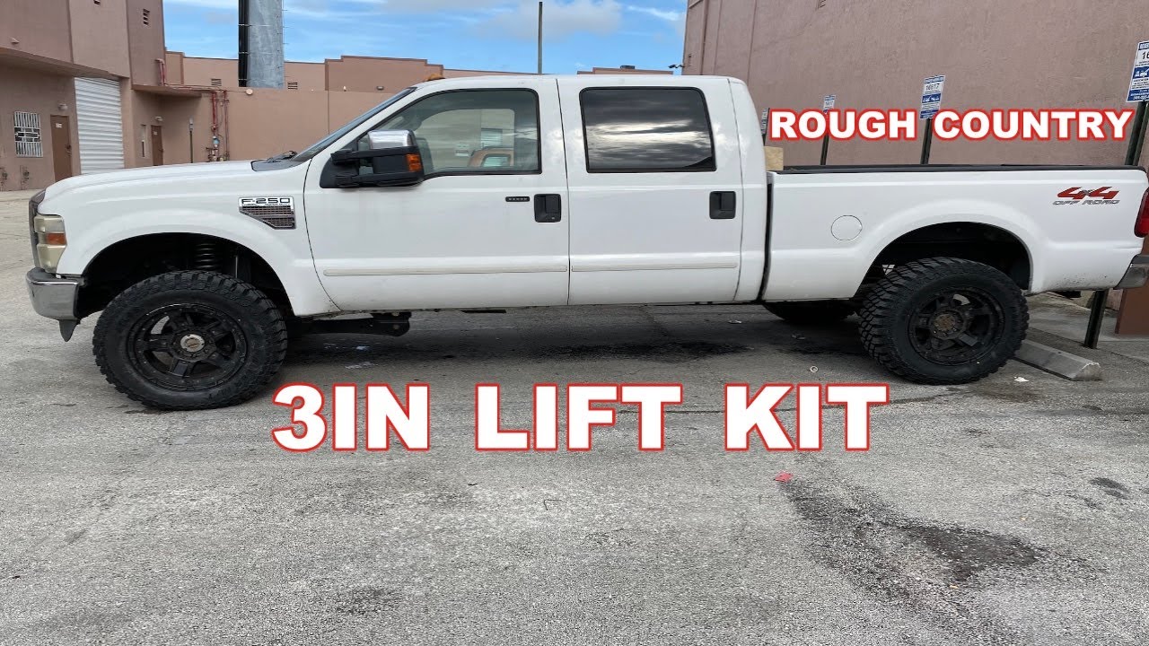 HOW TO INSTALL A 3 INCH LIFT KIT ON A FORD F-250