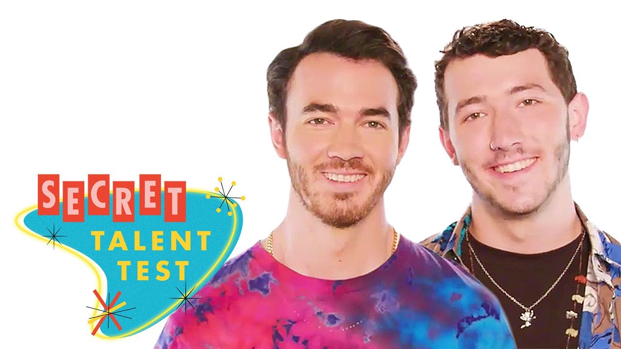 Kevin And Frankie Jonas Attempt Talents They DON'T Have *LOL* | Secret Talent Test | Cosmopolitan