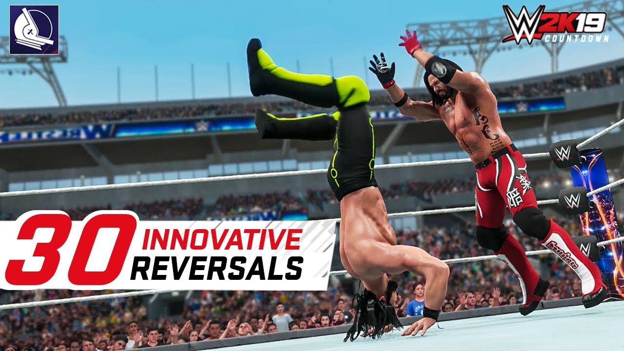 WWE 2K18 Top 30 Most Innovative Reversals in the game