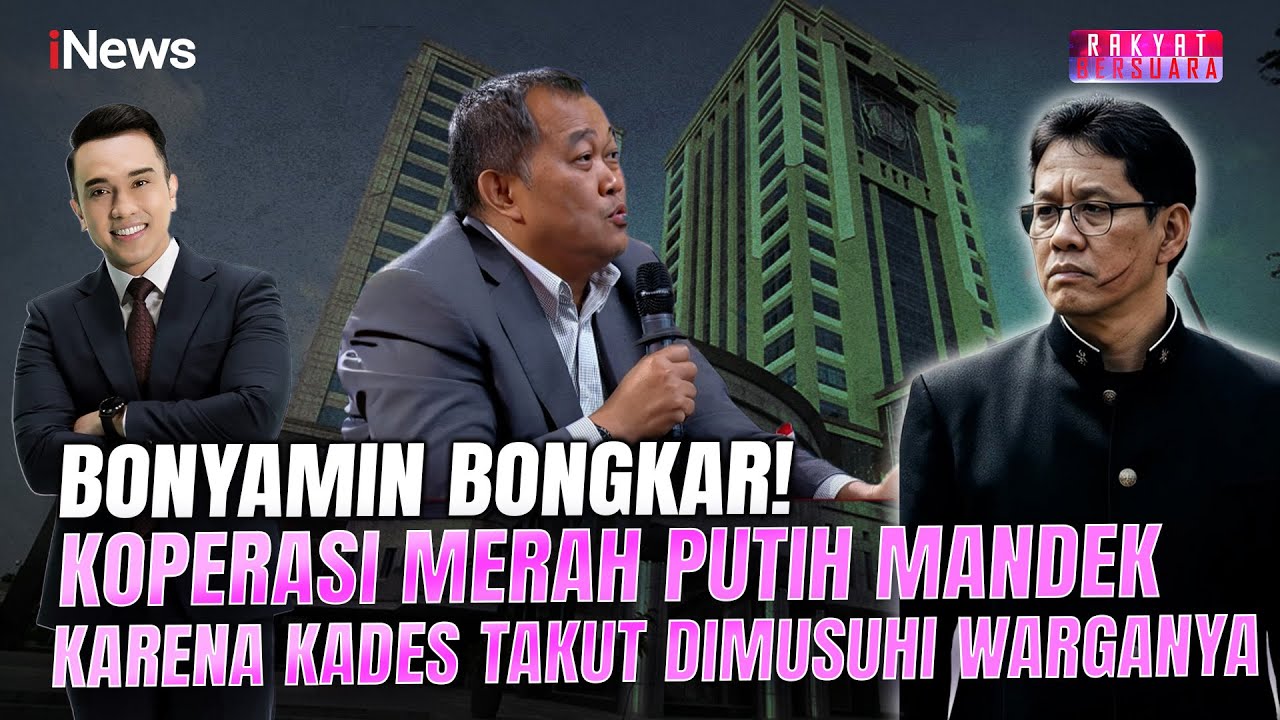Bonyamin: Rata-rata Koperasi Merah Putih Tak Jalan di Desa Karena Kades Tak Mau Dimusuhi Rakyatnya