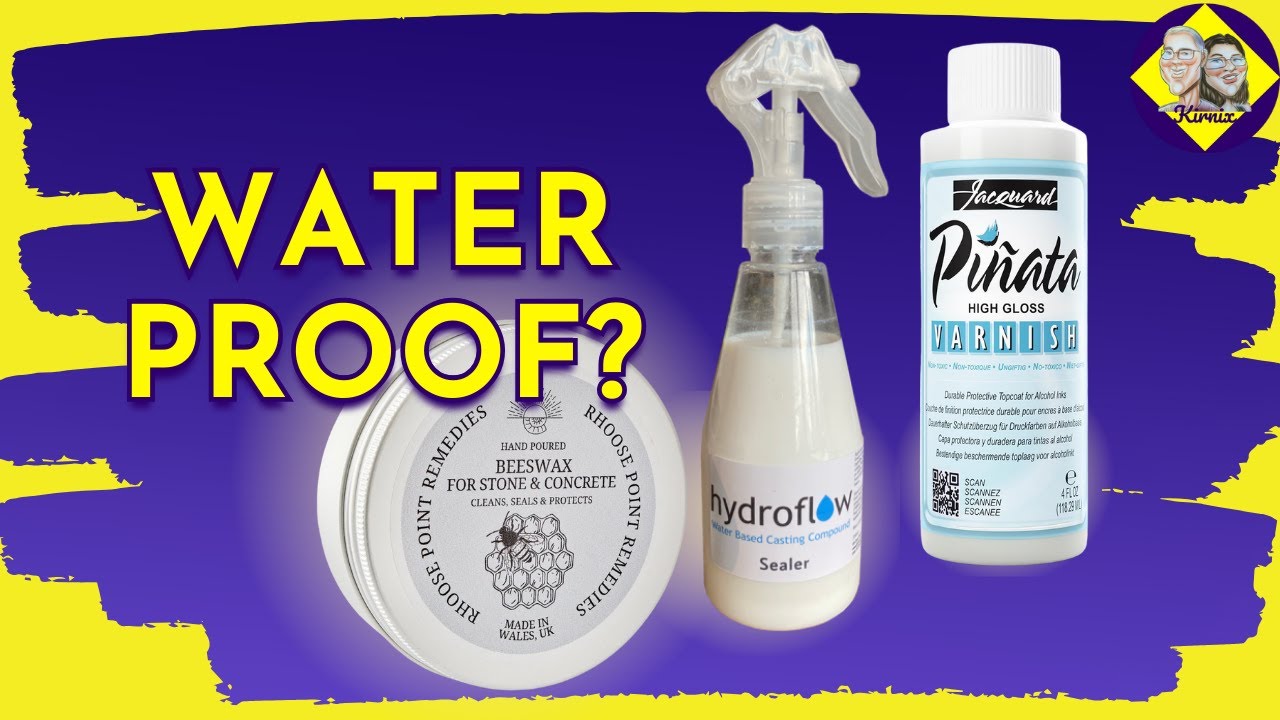 How to Seal Aquacast Eco Resin Trays (Wax vs Sealers vs Varnish)