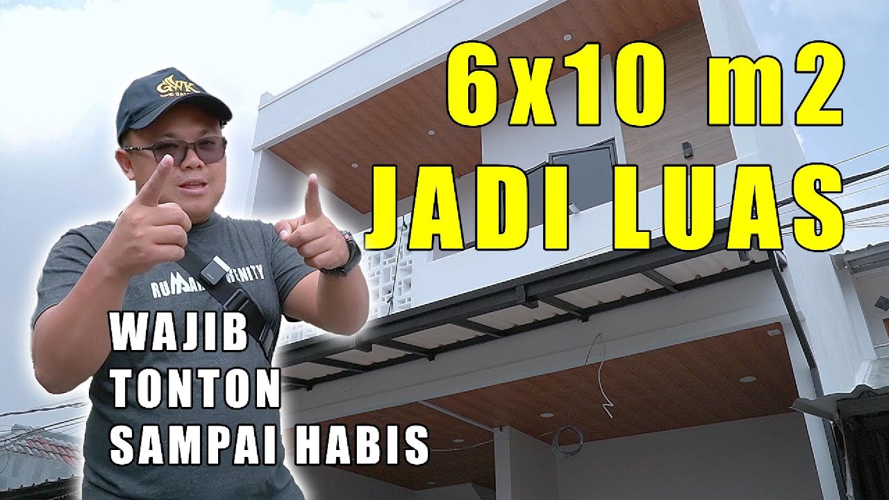6 x10 m2 JADI LUAS | WAJIB TONTON SAMPAI HABIS !!!
