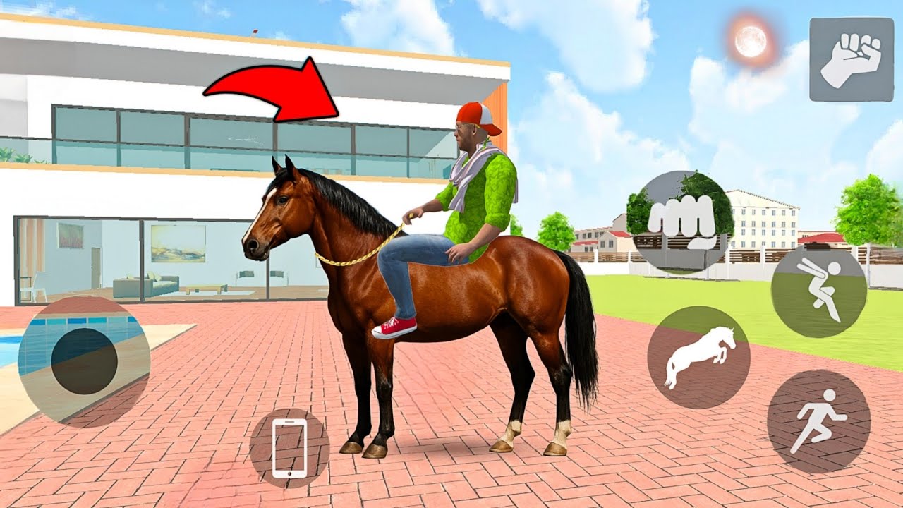 Franklin Purchased New Horse 😱 In Indian Theft Auto Simulator