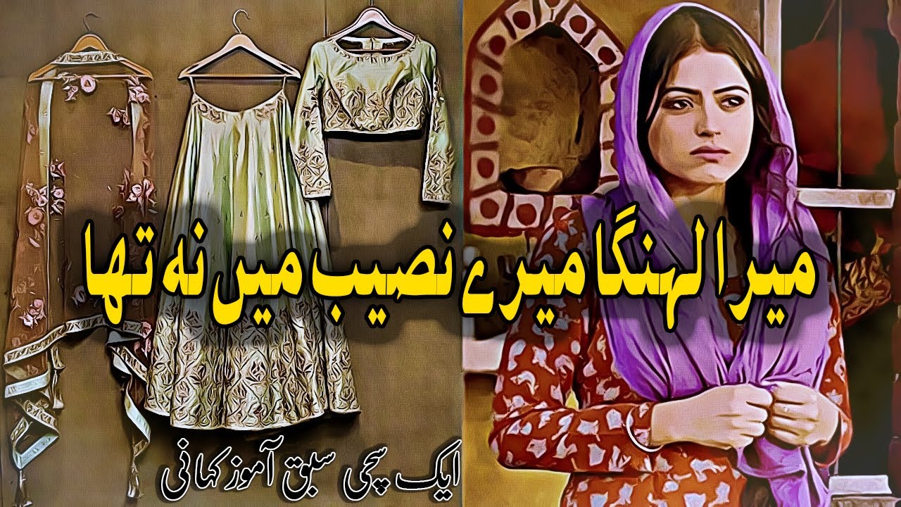 Mera Lehnga Mere Naseeb Mein Na Thah || Saloon Tak Yaad Rehney Wali Sachi Kahani || Urdu Kahani ||