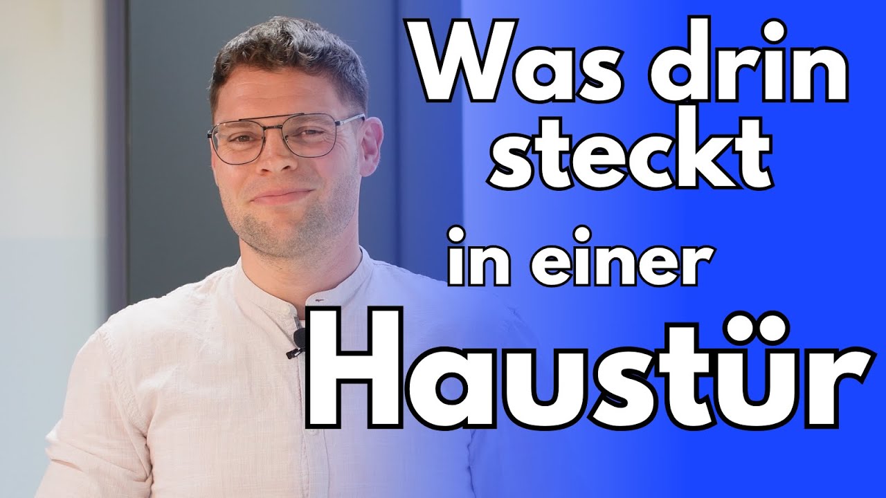 Das steckt in einer Haustür