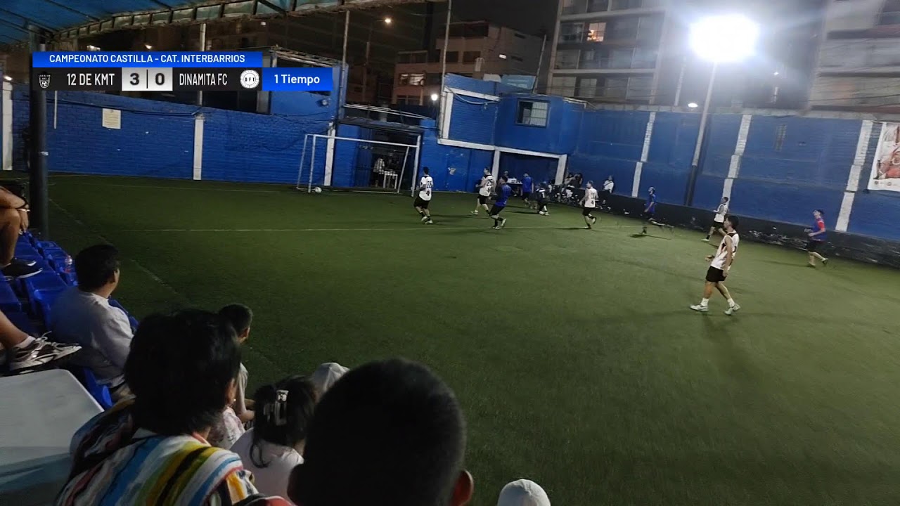 CAMPEONATO CASTILLA 7 - CATEGORÍA INTERBARRIOS
12 DE KMT vs DINAMITA FC