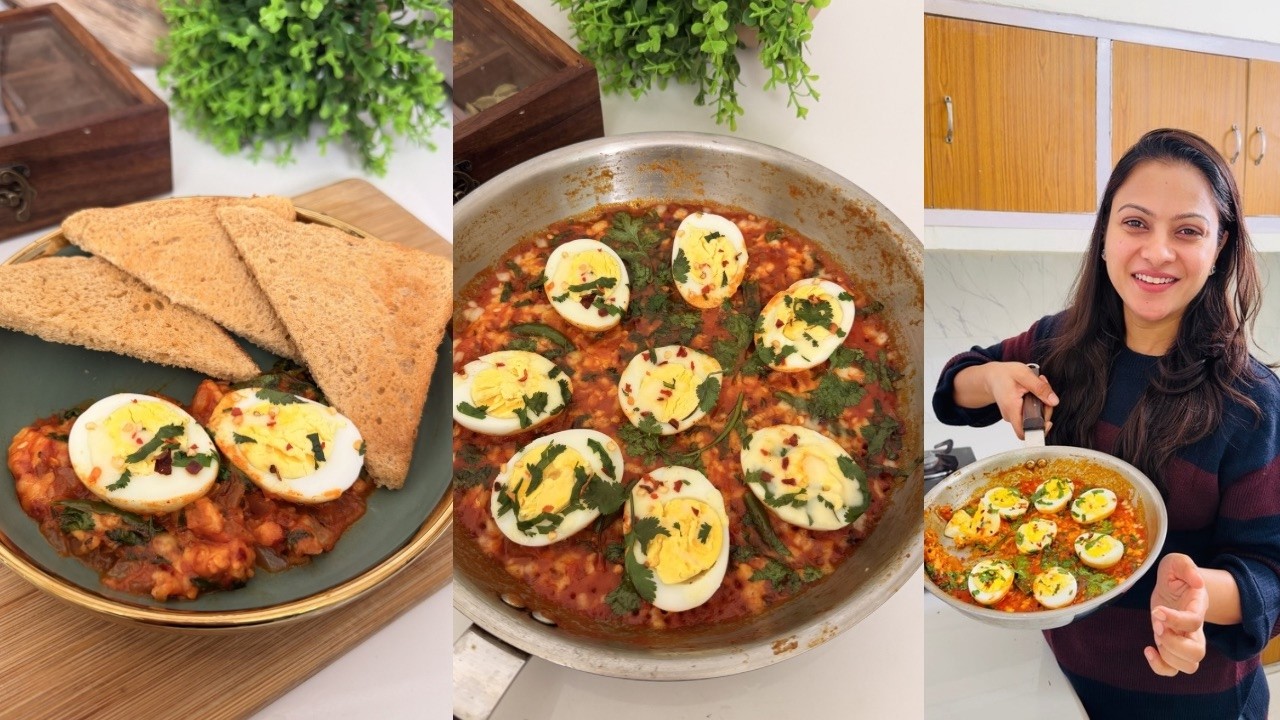आज Husband के लिए Lunch में बनाया उनकी Favourite Recipe | Turkish Menemen | Egg Shakshuka