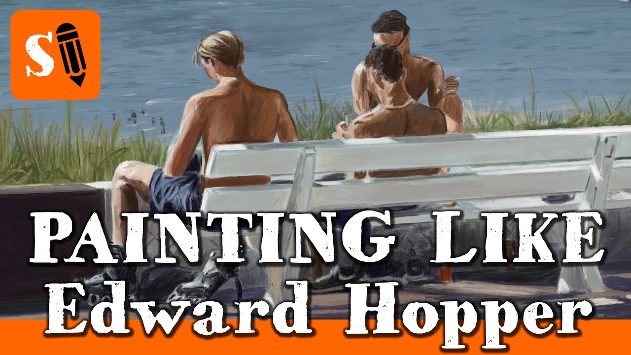 Learning from the Masters: Painting like Edward Hopper in Procreate