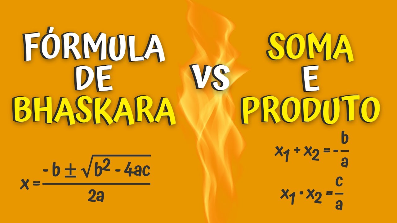 BATALHA DE MÉTODOS: FÓRMULA DE BHASKARA vs PROPRIEDADES DA SOMA E PRODUTO | Eq: x²-8x+12=0 | E1