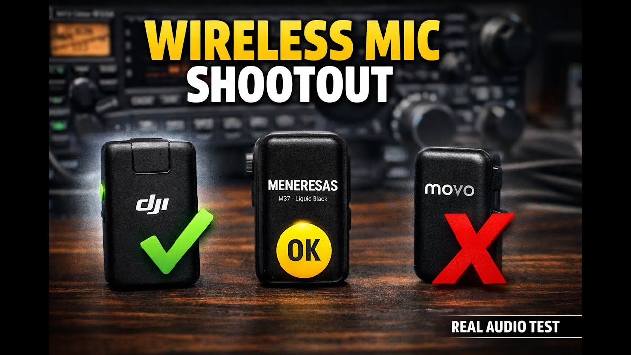 Какой микрофон лучше всего подходит для YouTube-блогеров? DJI Mic Mini против Meneresas против Mo...