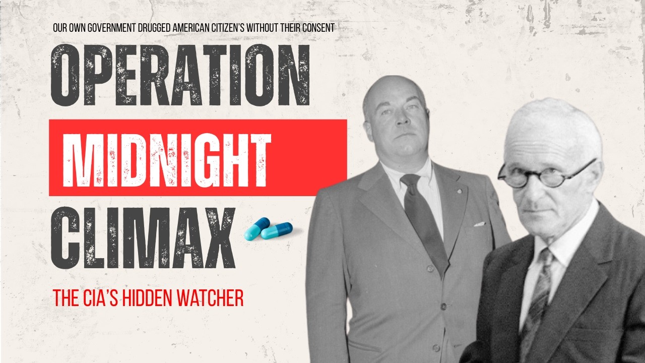 Operation Midnight Climax: The CIA's hidden watcher! #governmentschemes #CIA #mkultra