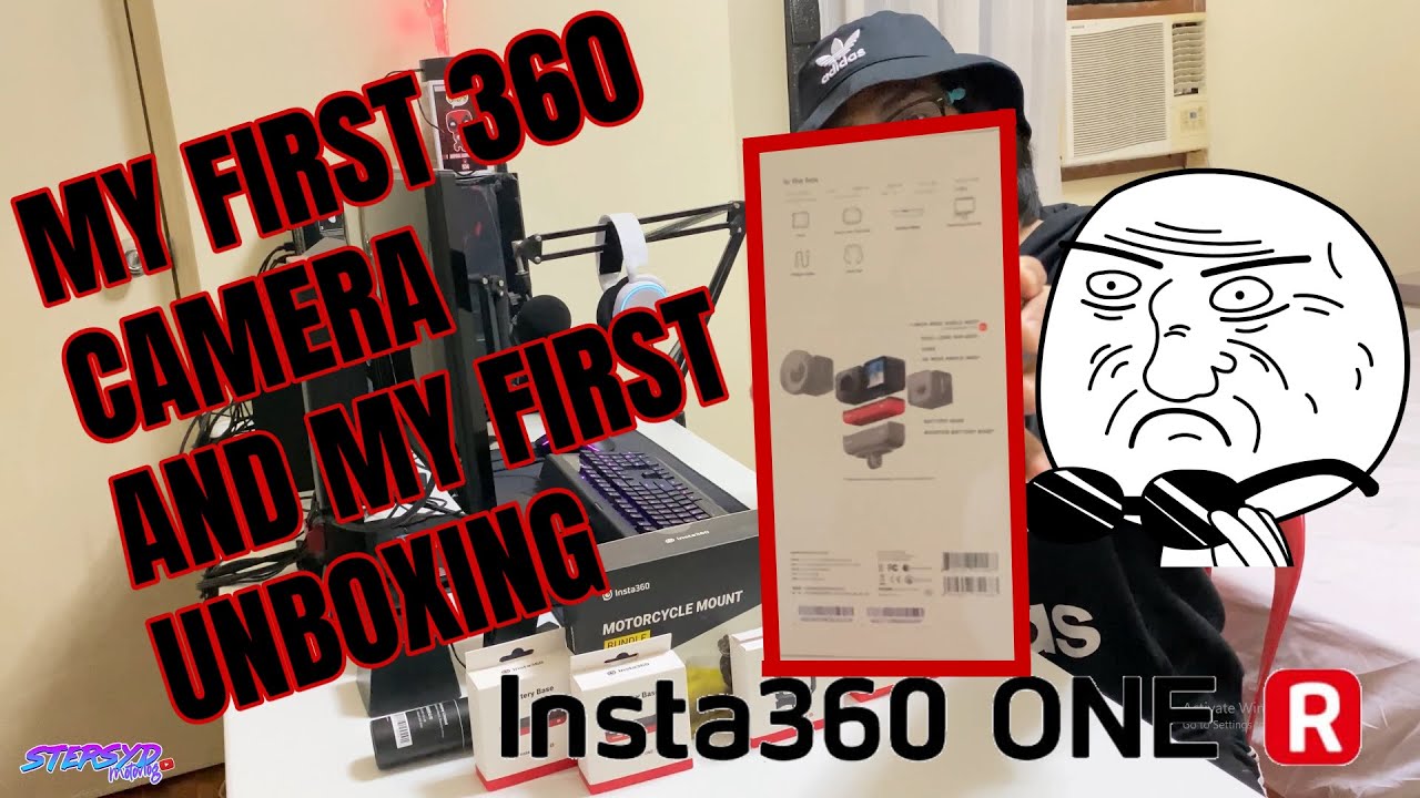 INSTA 360 ONE R CAMERA WITH MOTORCYCLE KIT UNBOXING | BEST 360 CAM?