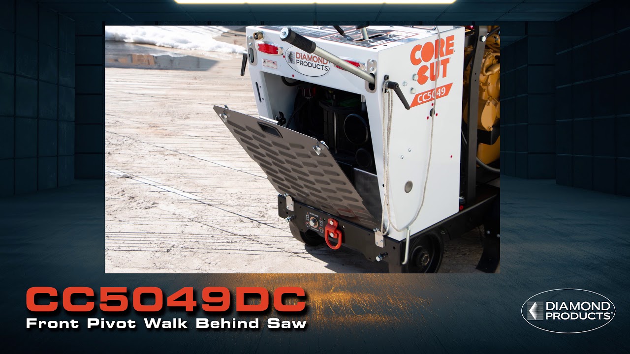 CC5049DC Front Pivot Walk Behind Saw