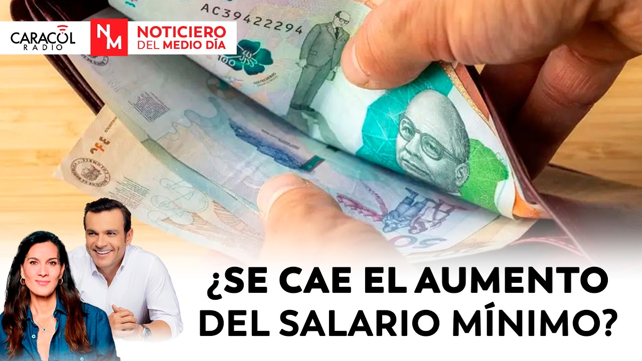 Consejo de Estado suspende aumento del salario mínimo | Noticiero del Mediodía