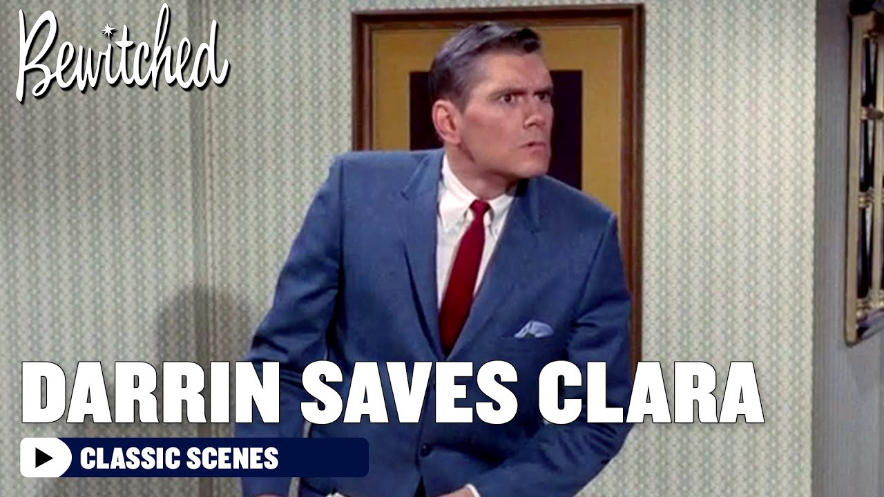 Darrin Saves Aunt Clara From Losing Her Powers | Bewitched