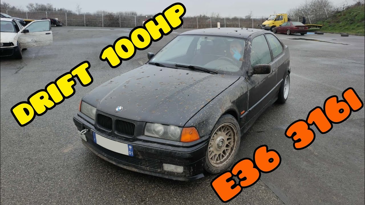 1ère Journée Drift en 316i 100HP Circuit du Bourbonnais