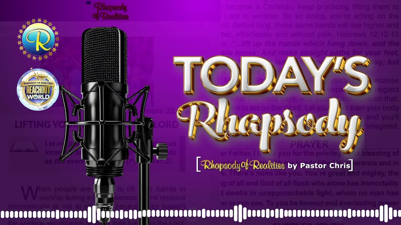 TODAY'S RHAPSODY: FEBURARY 11TH 2026 - PRAYING IN THE SPIRT