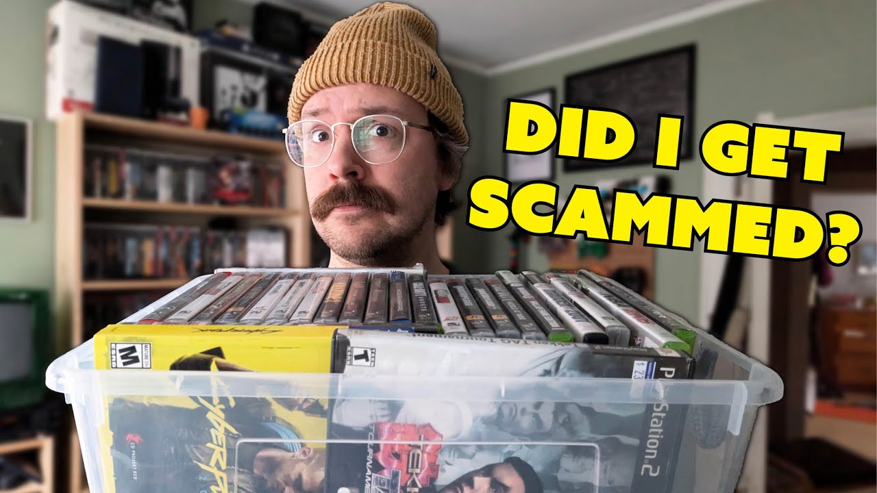 I bought 30 video games for $80... steal or scam?