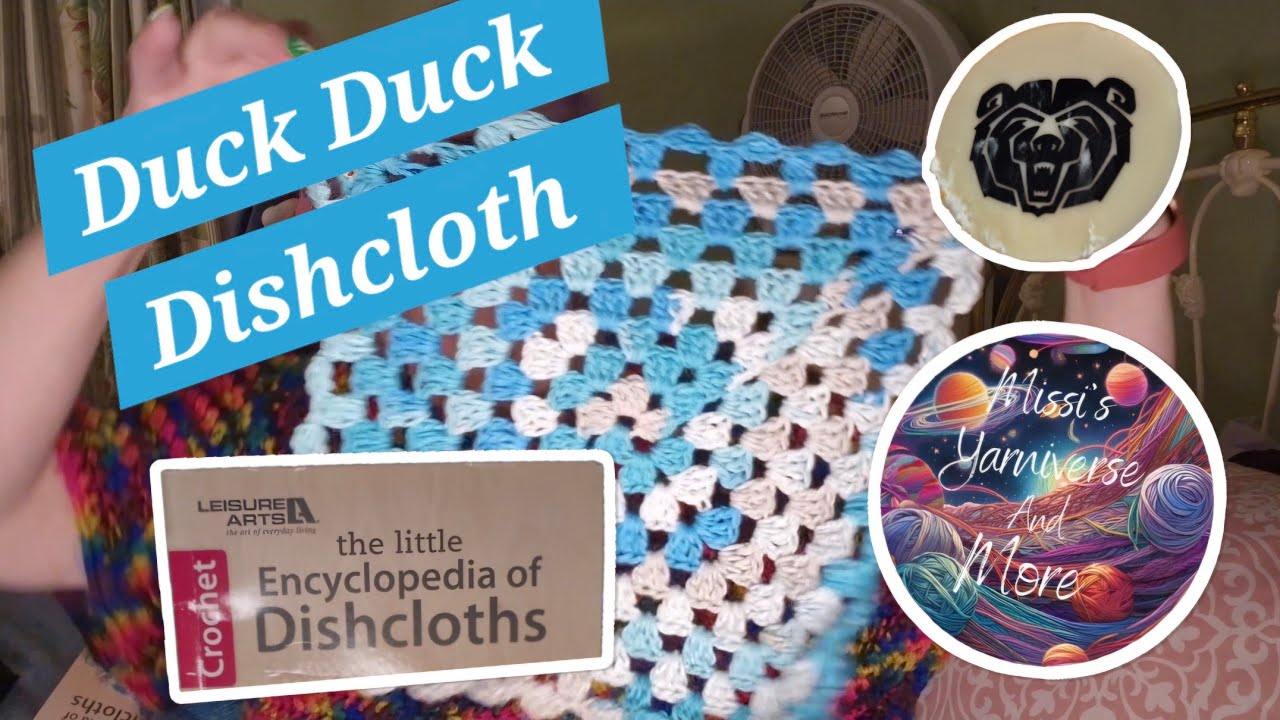 Первая неделя #DuckDuckDishcloth завершена!