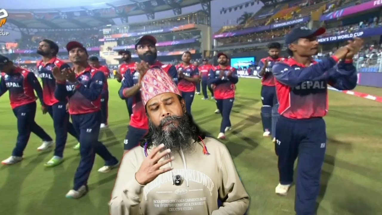 ইংল্যান্ড কে কাপন ধরিয়ে চার রানে হারলো নেপাল।