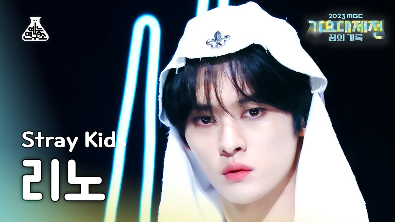[가요대제전]Stray Kids LEE KNOW–TOPLINE(Feat. Tiger JK)(스트레이 키즈 리노-탑라인) FanCam|Music Festival|MBC231231방송