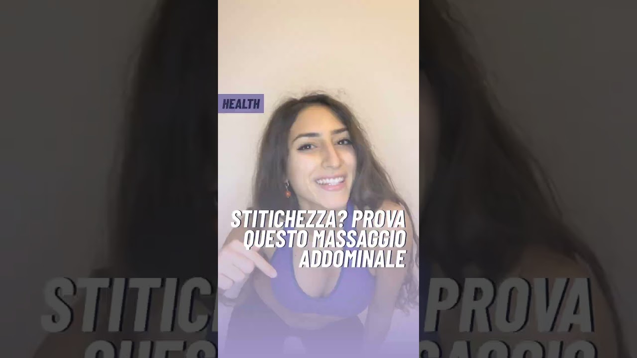 Stitichezza  Prova questo massaggio addominale - Tamara Tanzilli Rehalibra #shorts