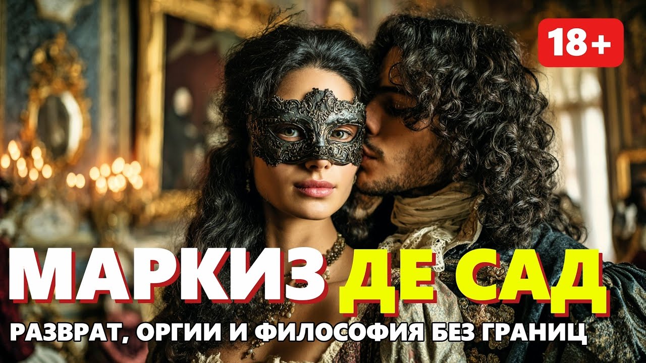 Маркиз де Сад 🌙 Самый скандальный писатель в истории Франции | Истории на ночь