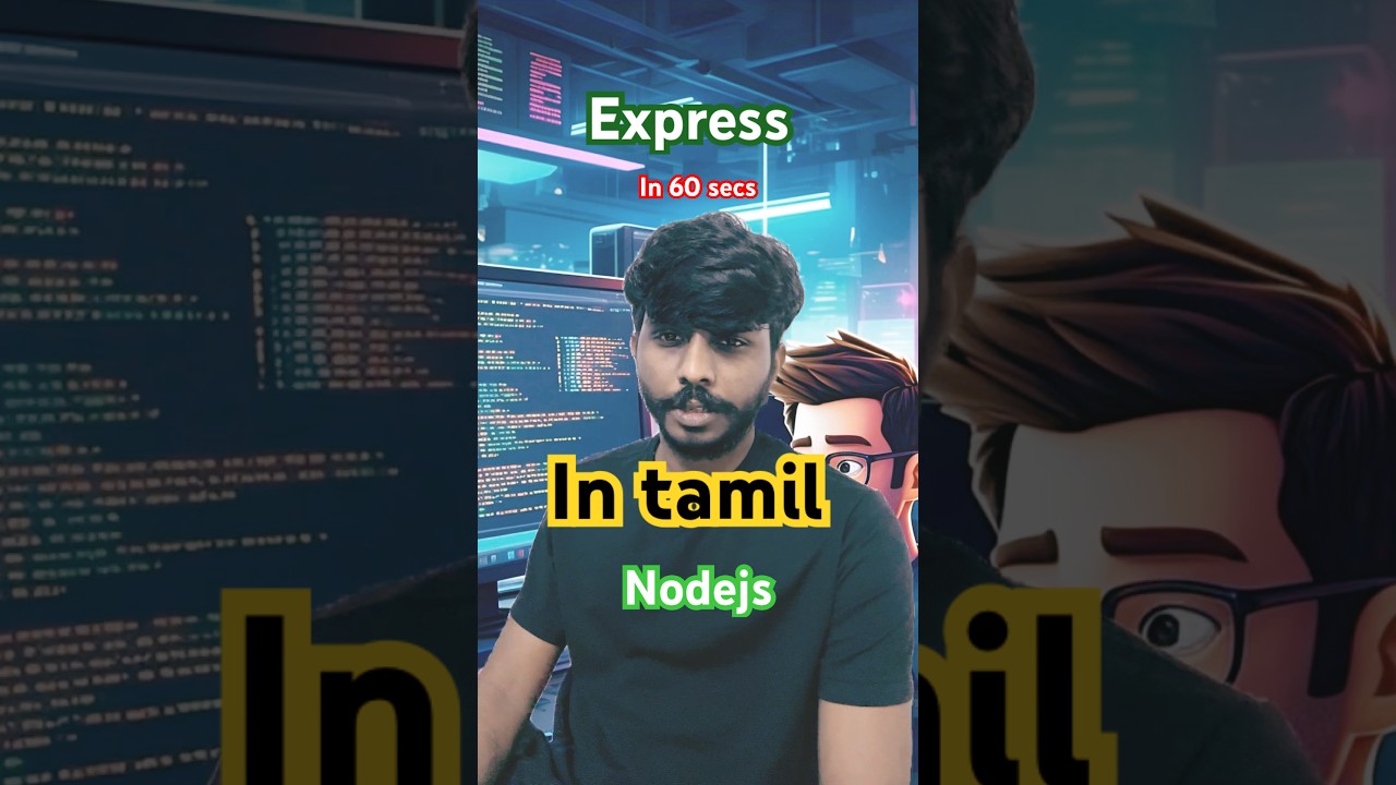 Do you know🧐? Express Framework Explained #fresher #devops #tamil #a2d #todaytrending #shorts
