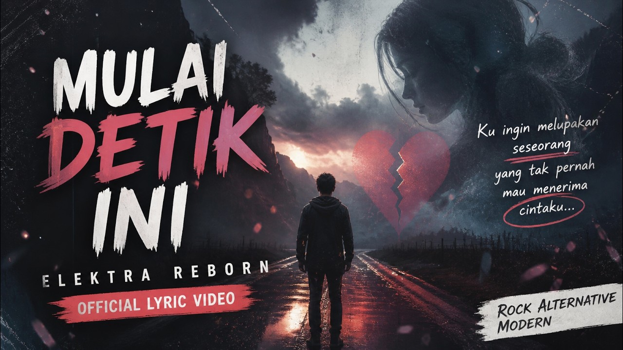 Mulai Detik Ini - Elektra Reborn (Official Lyric Video) | Kisah Cinta Bertepuk Sebelah Tangan
