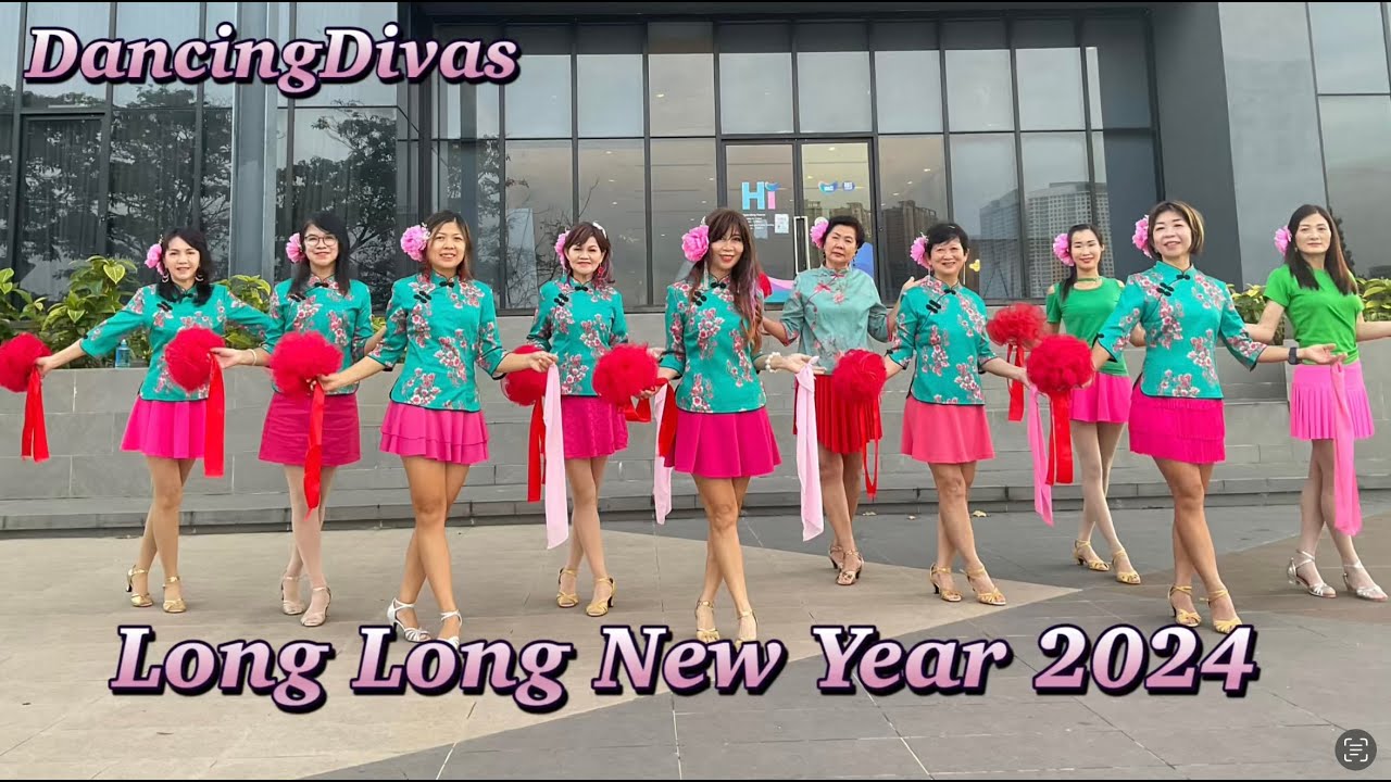 Long Long New Year 2024 # 龙 龙 的新 年 2024# Linedance