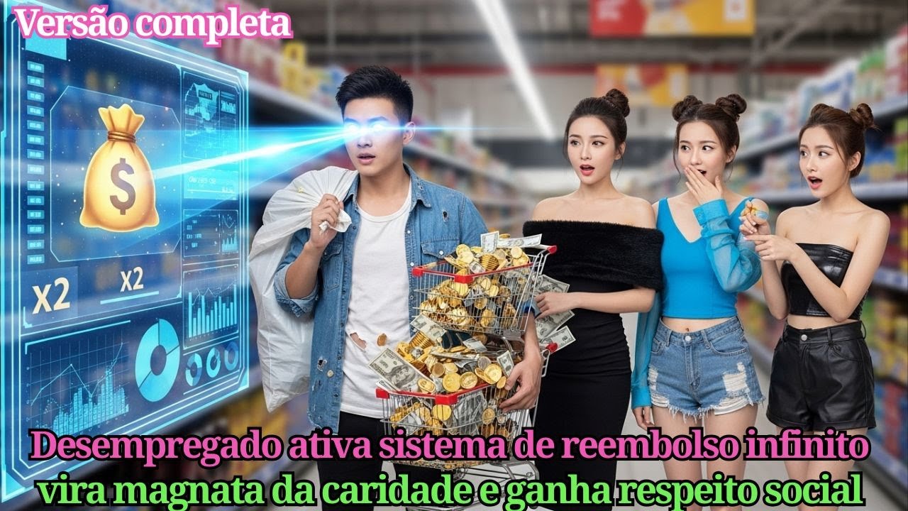 Desempregado ativa sistema de reembolso infinito, vira magnata da caridade e ganha respeito social