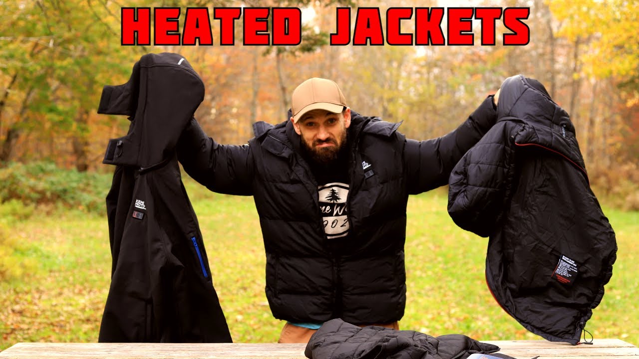 Heated Jacket And Vest For Cold Weather Camping