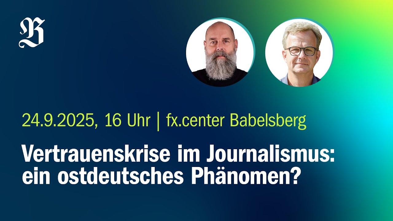 Vertrauenskrise im Journalismus – Holger Friedrich auf der MediaTech Hub Conference