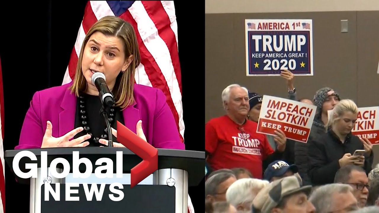 Michigan Congresswoman faces boos and applause after saying she'll vote for impeachment of Trump