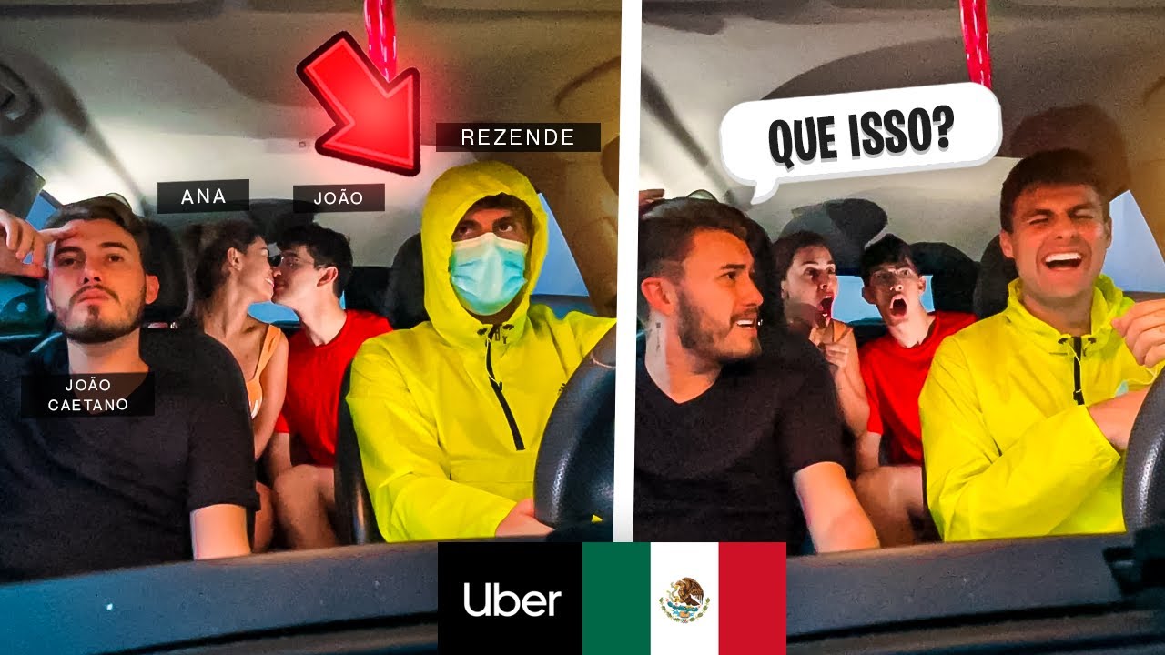 FINGI SER UBER PARA OS YOUTUBERS AQUI NO MÉXICO!!! 🚗