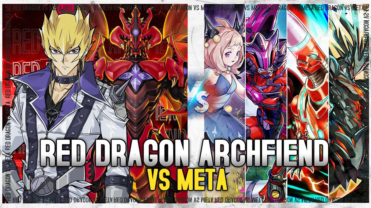 Red Dragon Archfiend VS META |EDOPRO| Replays 🎮 + Decklist ✔️