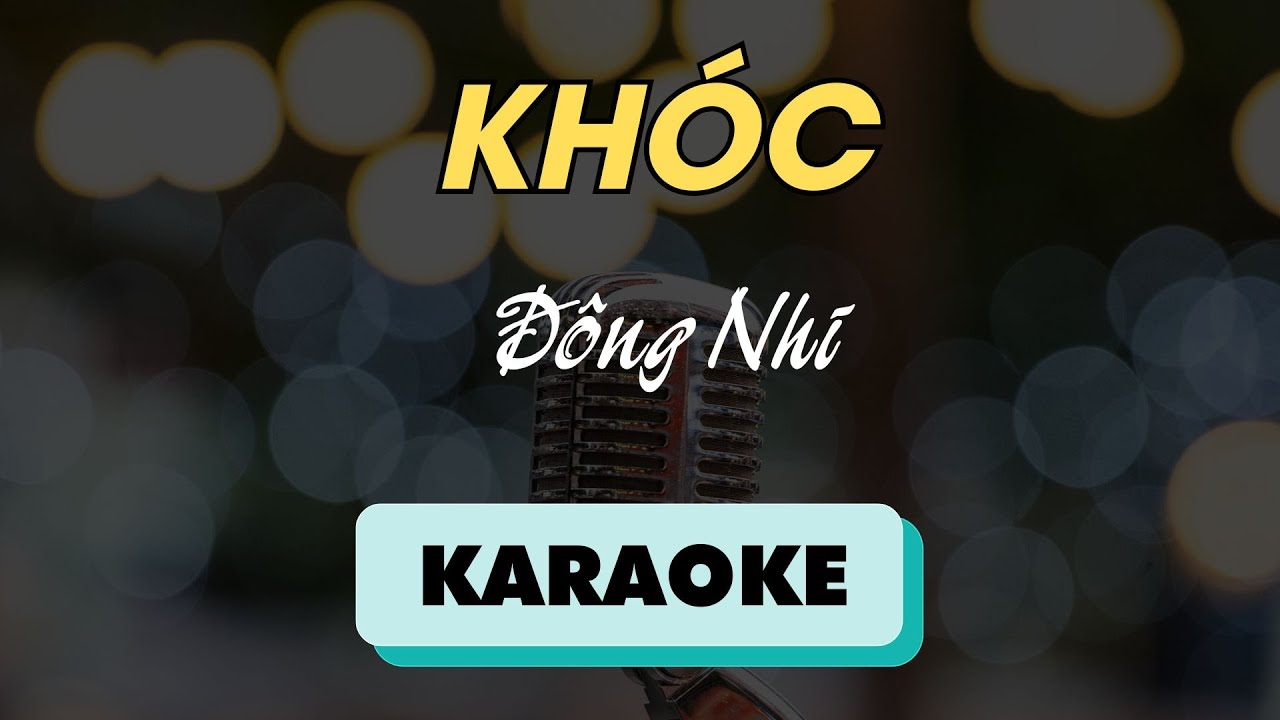 [KARAOKE] Khóc - Đông Nhi (beat chuẩn)  | Mario Karaoke