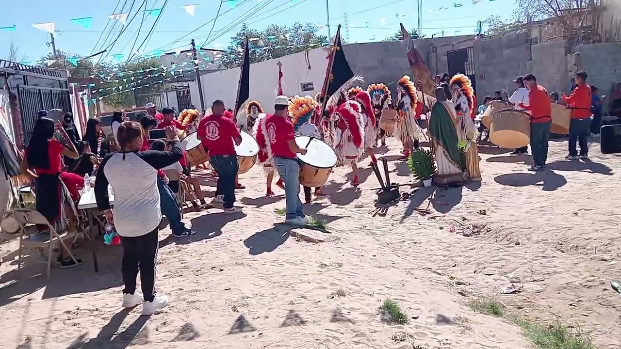 Danza apache guadalupanos arcoiri