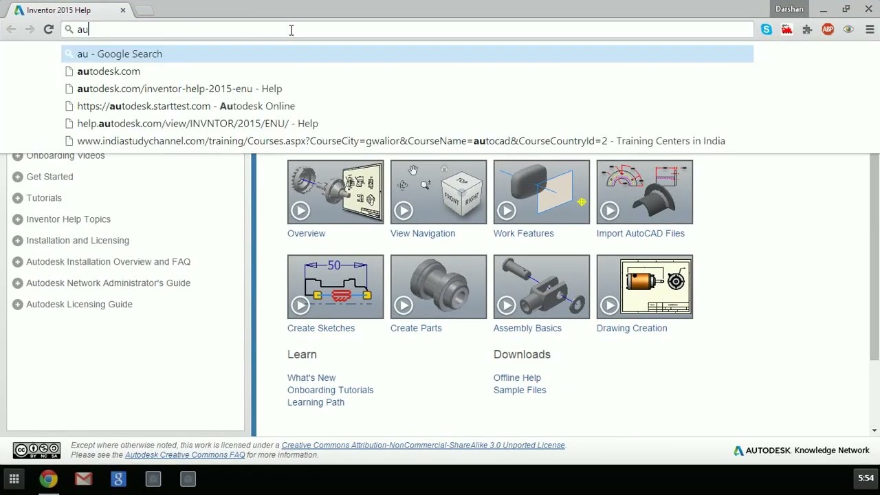 How to download & use Autodesk Inventor 2015 offline Help  #01