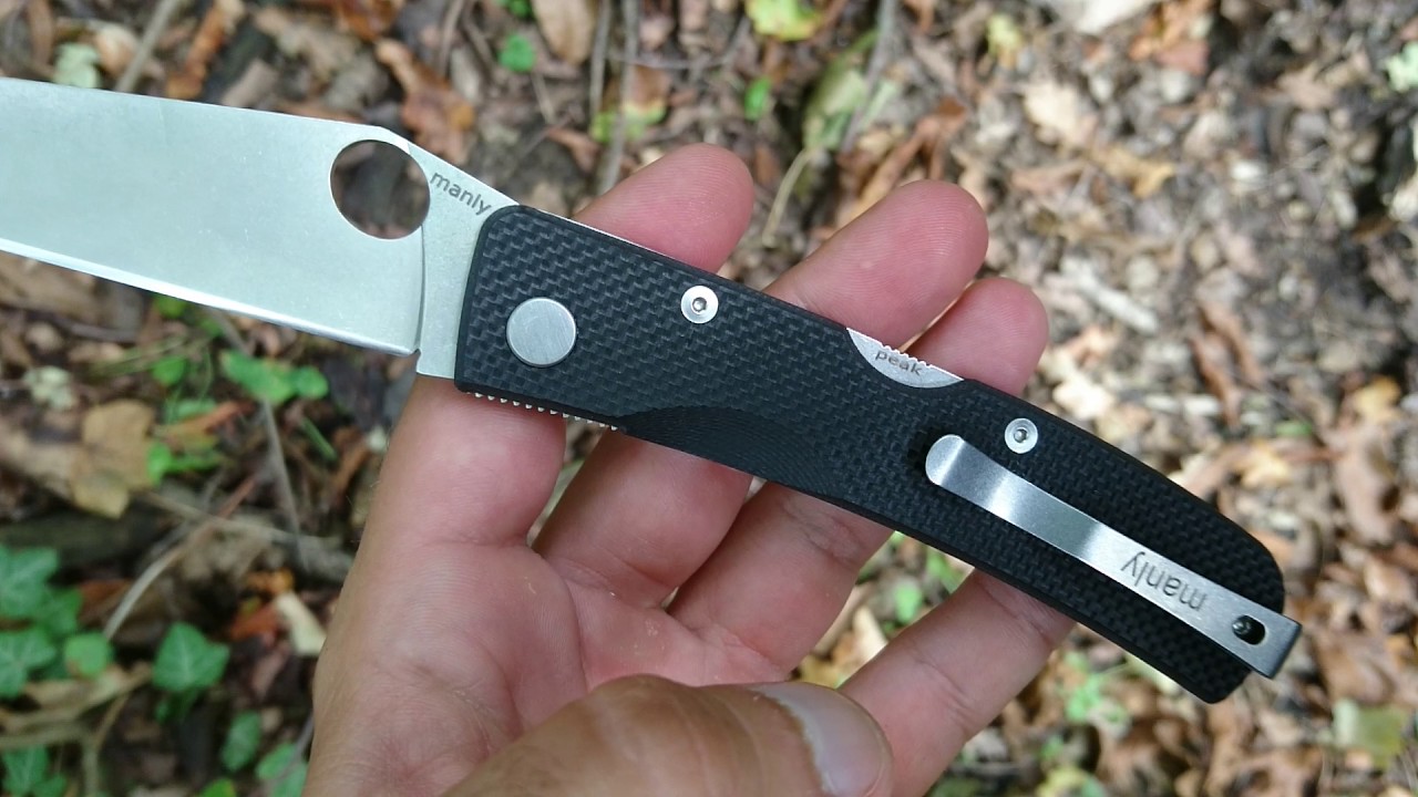 Manly Peak - Big Buddy!! Knife Review