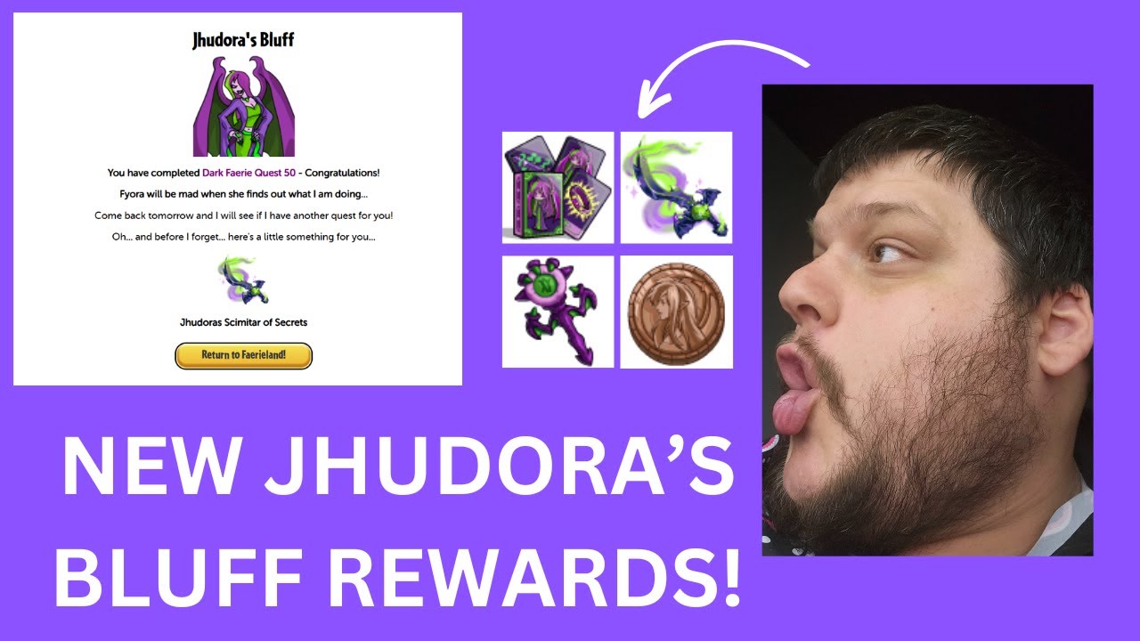 Completing Jhudora's Glade Quest #50 and Testing the Jhudoras Scimitar of Secrets!