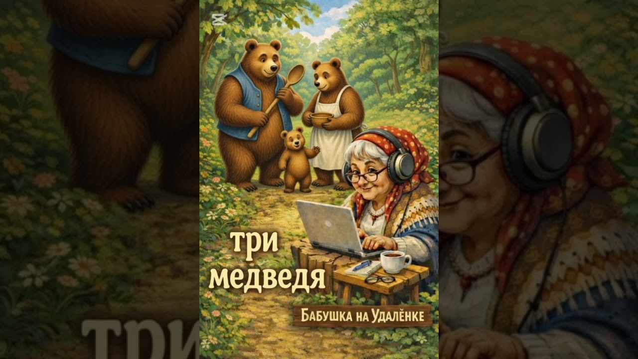 Сказка «Три Медведя» Аудиосказки, сказки для детей, детские сказки 