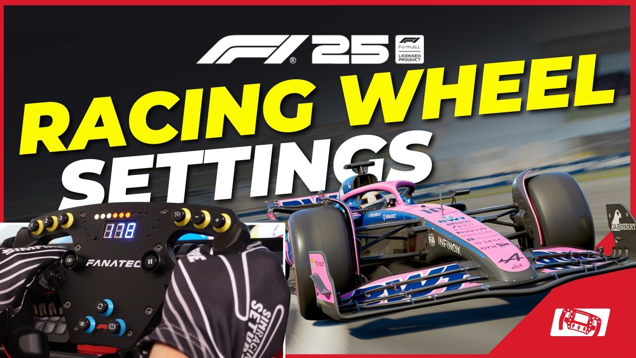 F1 25 The BEST Racing Wheel FFB Settings Guide