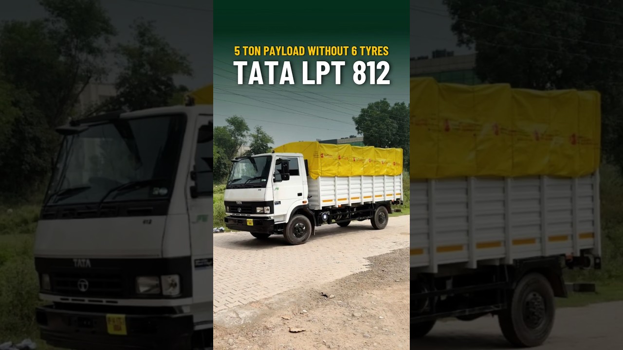 Tata LPT 812 | 5 Ton Payload Without 6 Tyres | City + Highway Truck