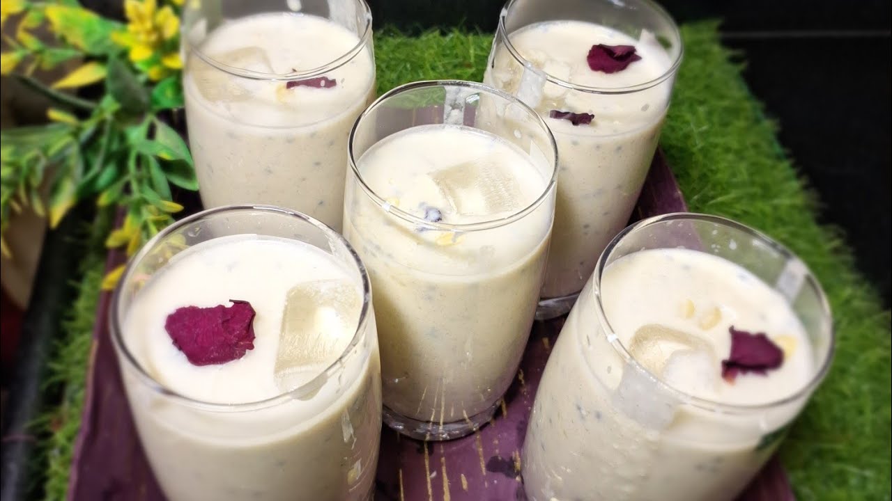 Iftari (ramjan) ke liyea banaye healthy drink #drink #shake #viralvideo #trendingshorts 
