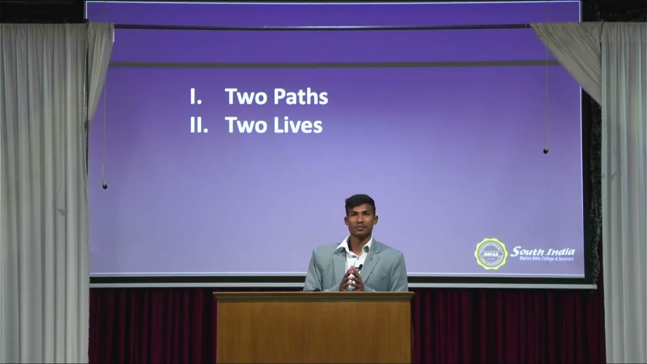 Choices That Matters | Psalms 1 - Nathan Daniel - 28.12.2025