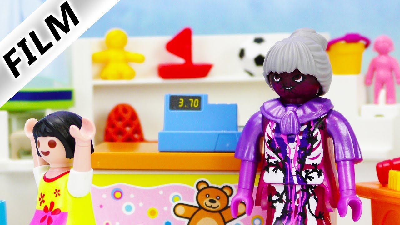 Playmobil Film deutsch | MONSTER MOLLY ARBEITET - Job im Spielzeugladen | Kinderserie Familie Vogel
