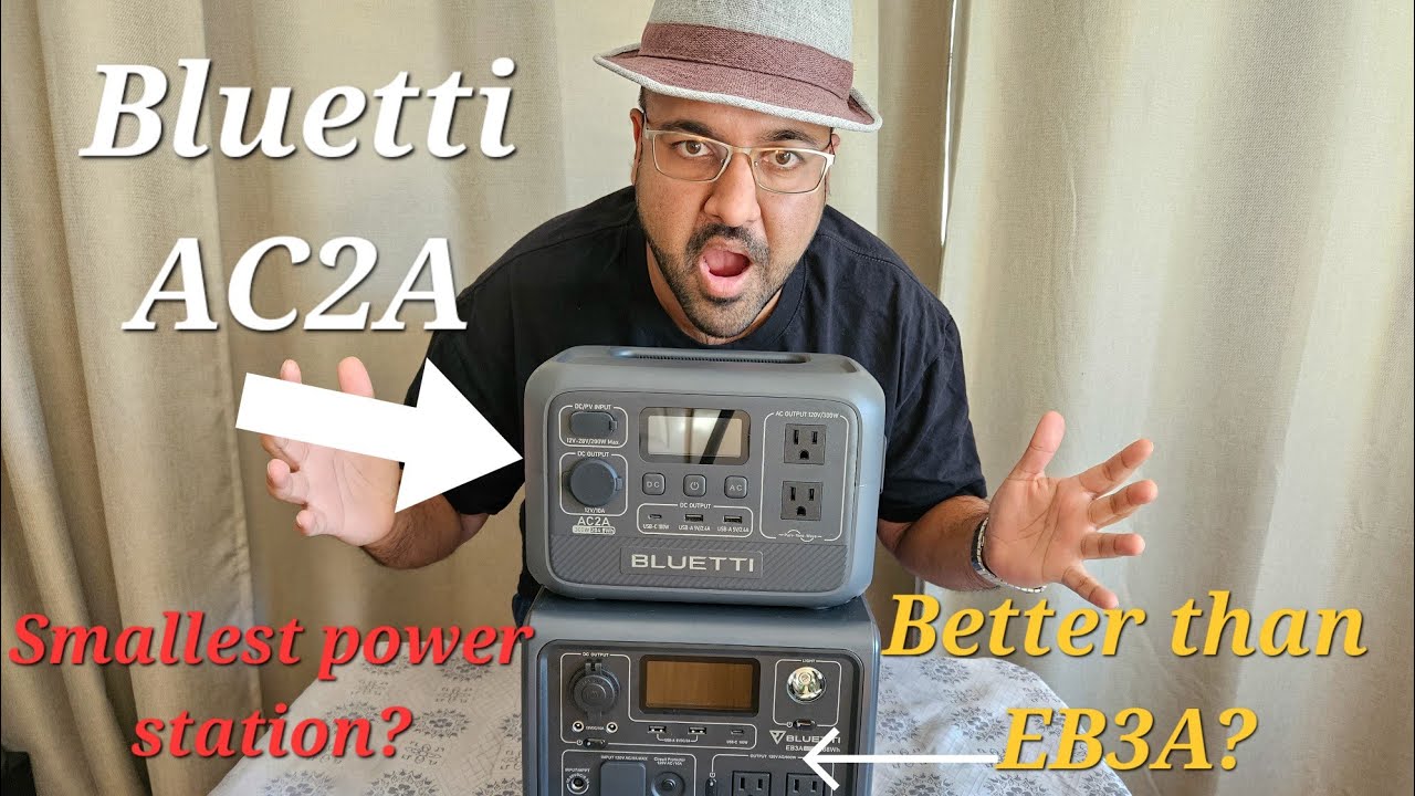 BLUETTI AC2A  | LIGHTEST power station? | BETTER than EB3A?